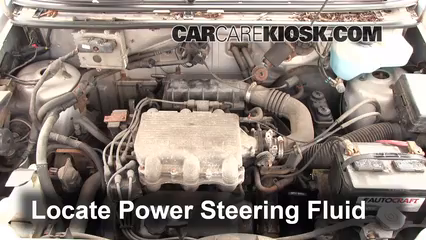 1994 Dodge Caravan 3.0L V6 Power Steering Fluid Check Fluid Level